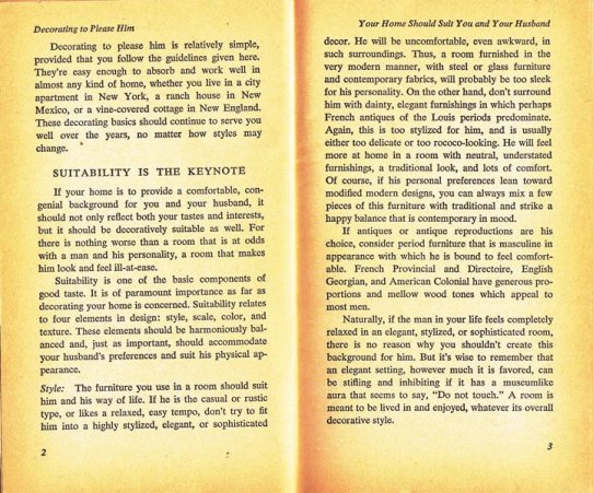 making a suitable home for your husband text