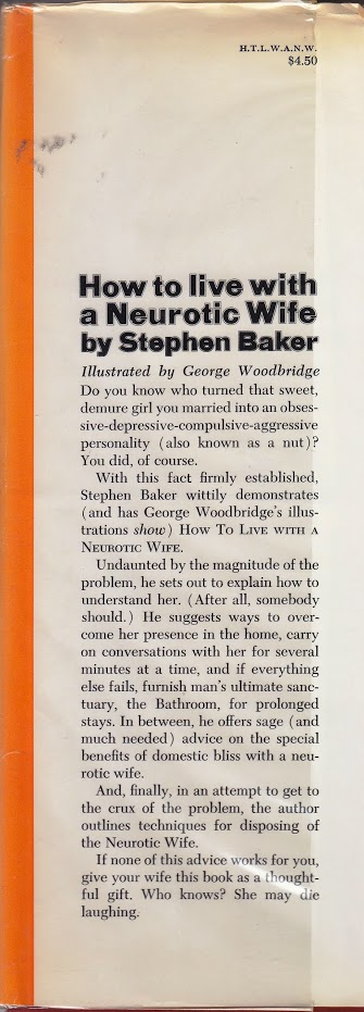 How to Live with a Neurotic Wife front flap