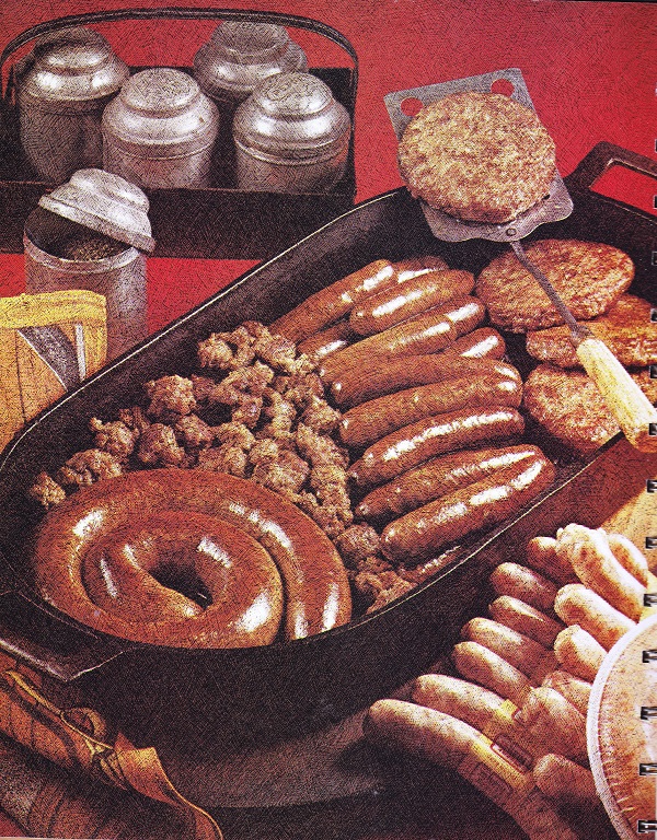 Various sausages