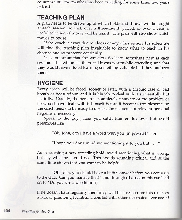 Teaching plan and hygiene