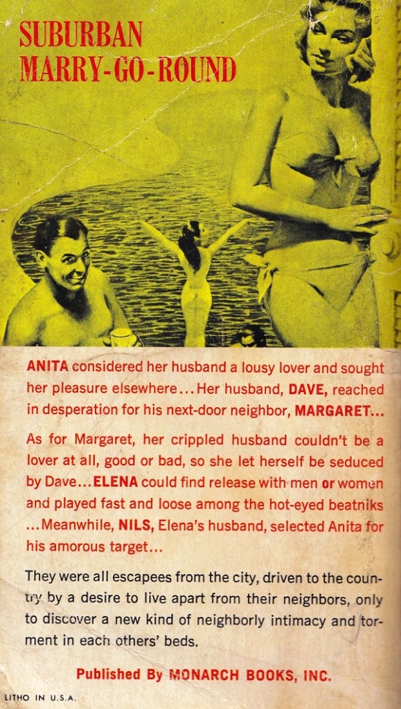 Love in Suburbia - back cover