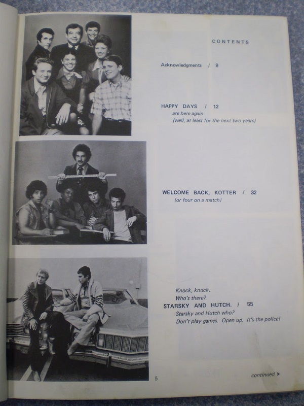 Super TV Stars contents