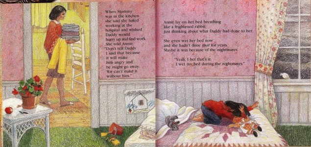 Annie has nightmares