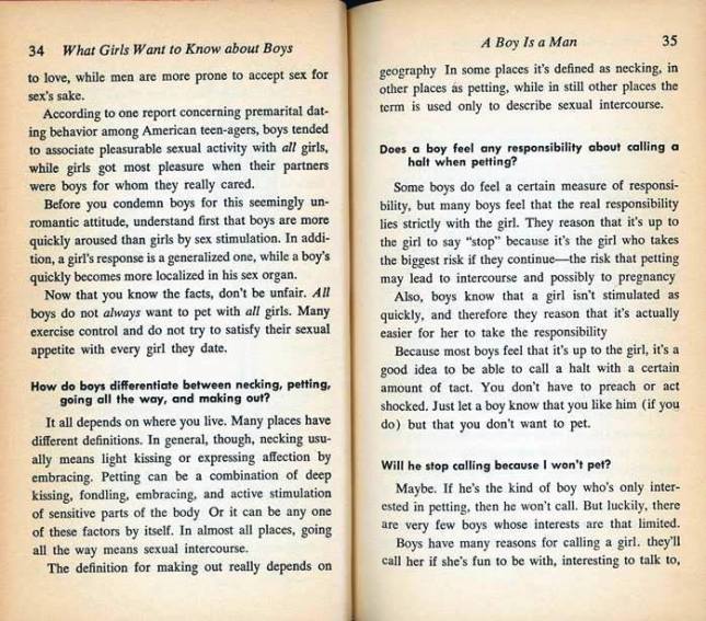 girls are responsible for stopping boys