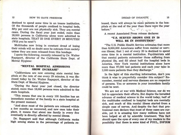 Mental Hospital Admissions Show Increase