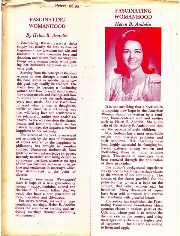 Fascinating Womanhood author