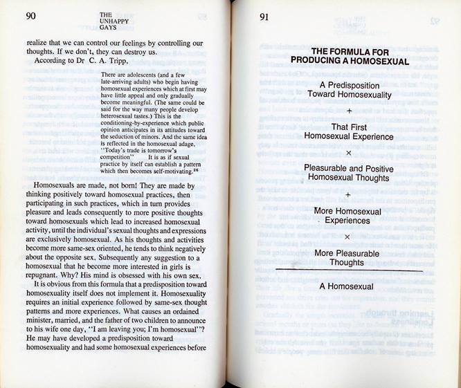 formula for becoming gay