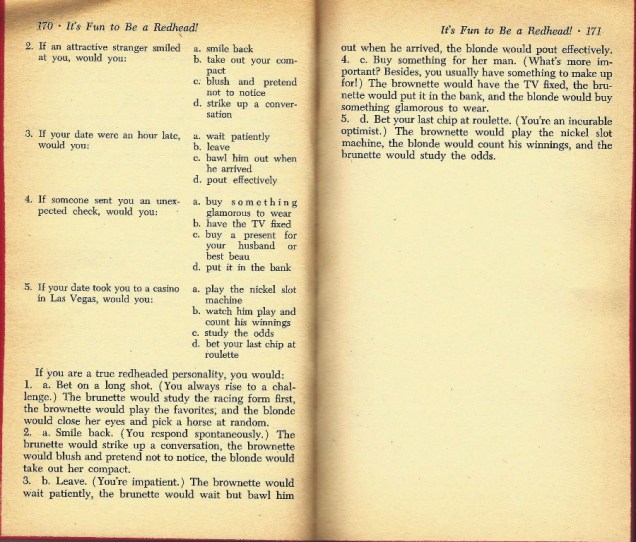 hair color and personality