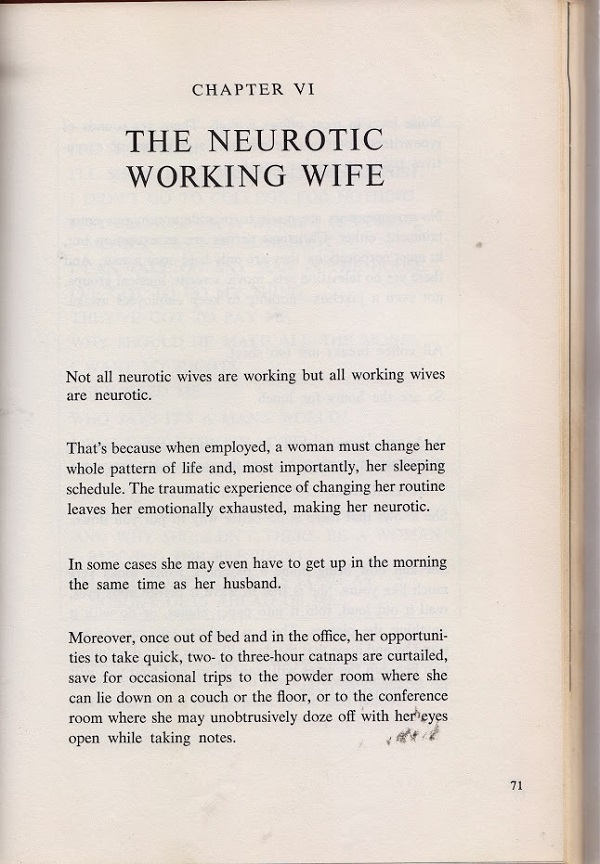 The neurotic working wife