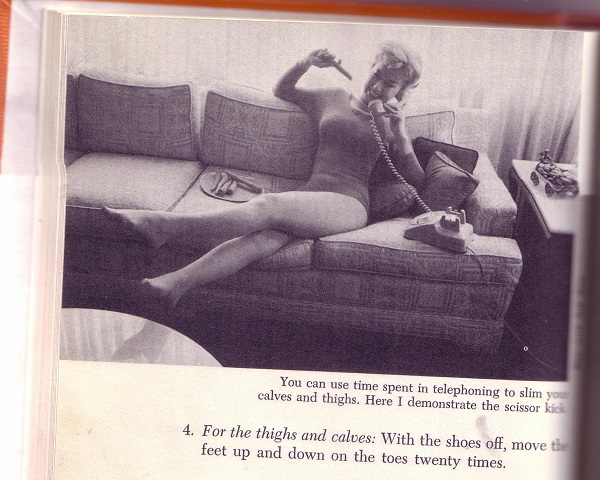 Debbie Does Exercise - scissor kick