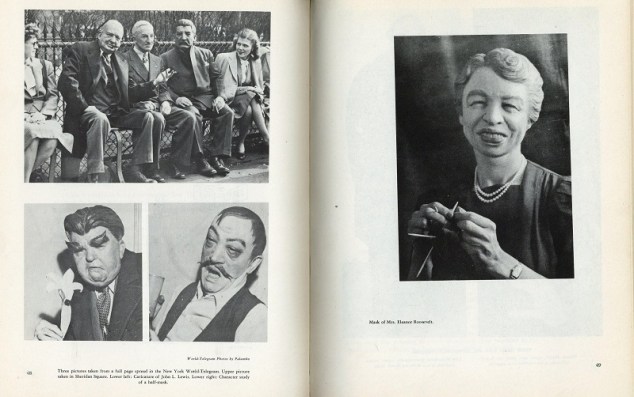 Eleanor Roosevelt mask