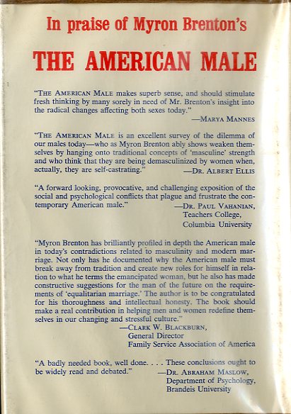 The American Male - back cover