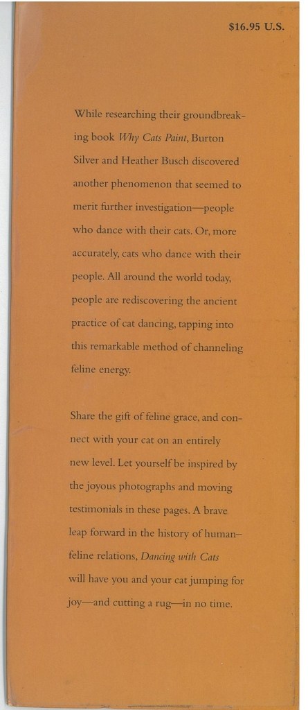 Dancing with Cats inside flap