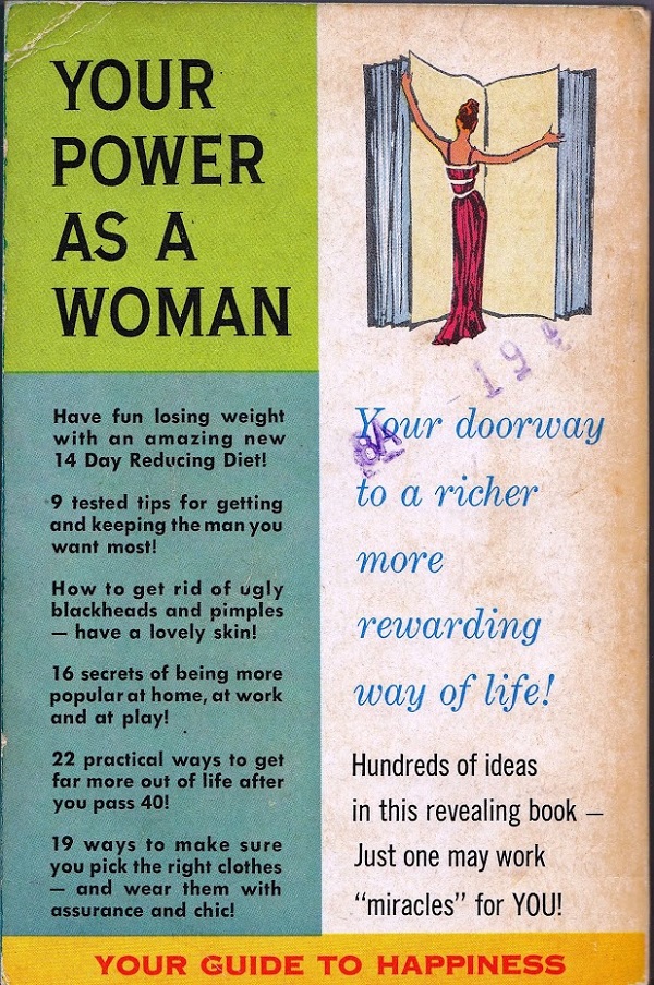 Your Power as a Woman back cover