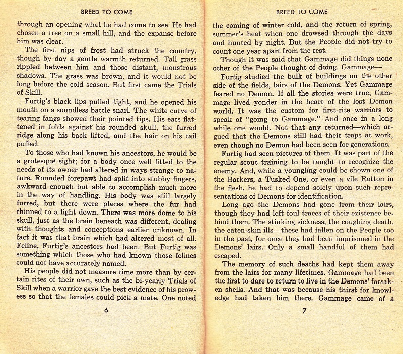 Breed to Come excerpt