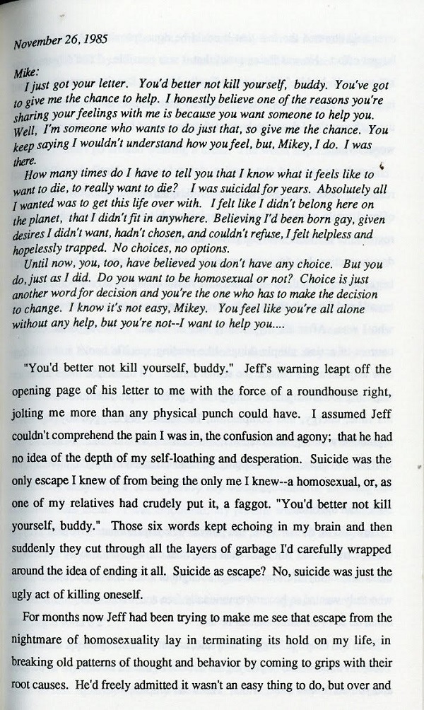 You Don't Have to Be Gay excerpt