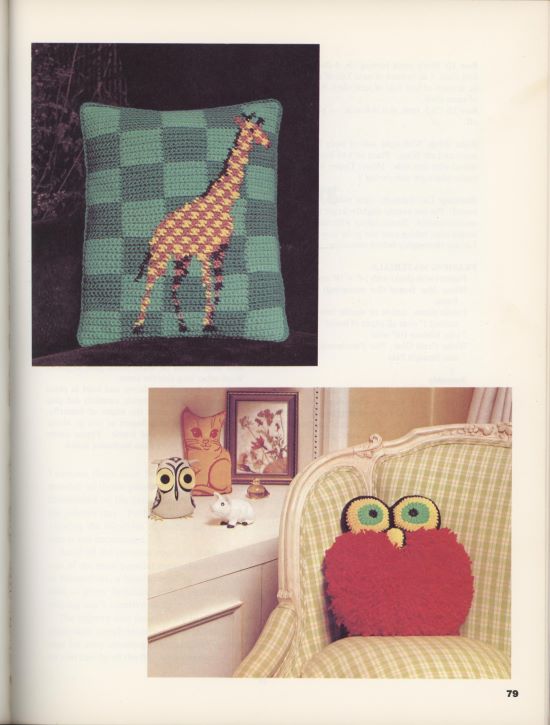 giraffe pillow