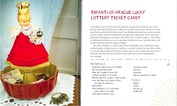 lottery ticket caddy