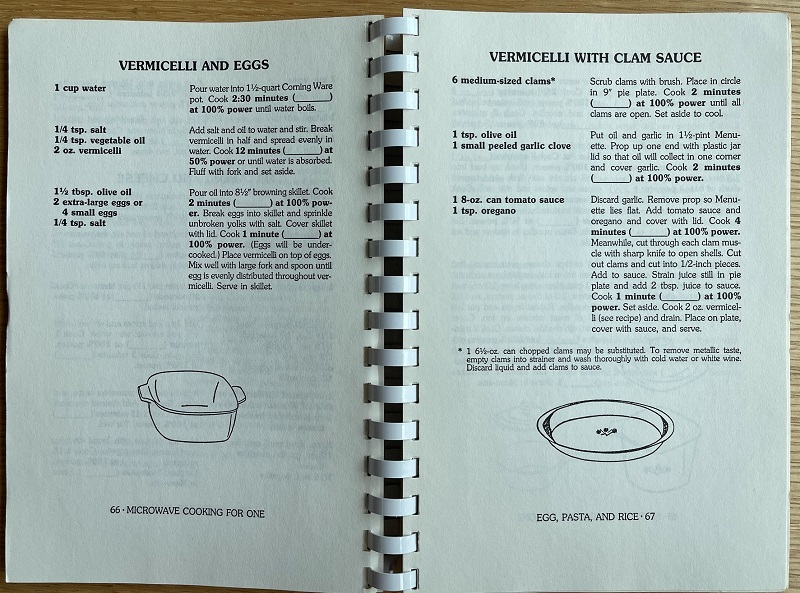 Vermicelli with Clam Sauce