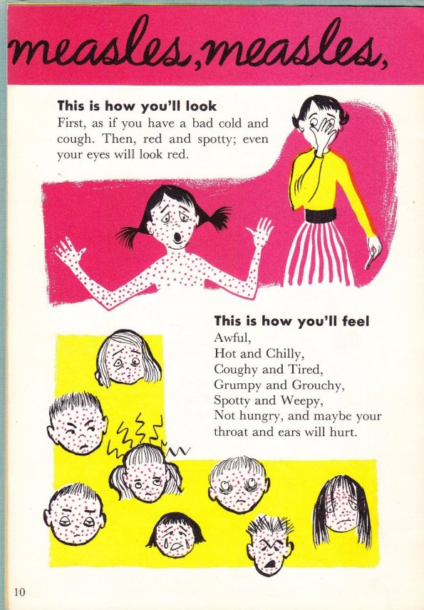 how you look with measles