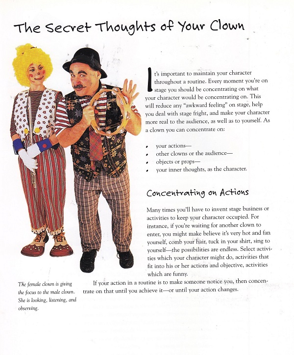 Concentrating on actions