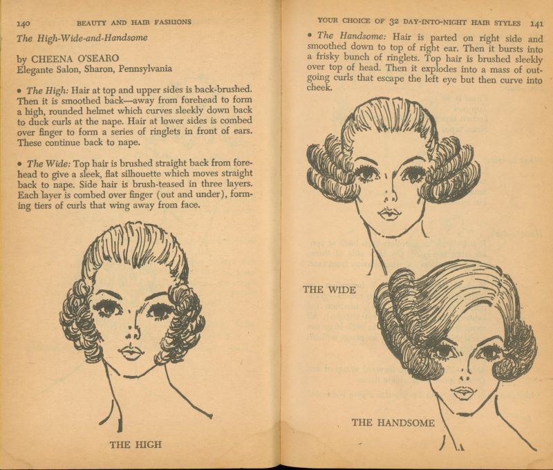 wide, high and the handsome hair style