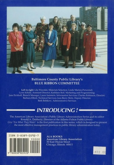 Give Em What They Want - back cover