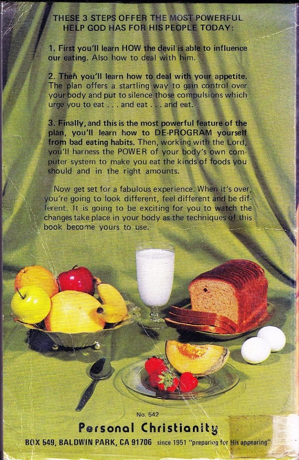 Devil Wants Me Fat back cover