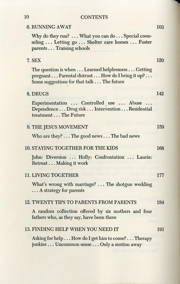 Table of Contents