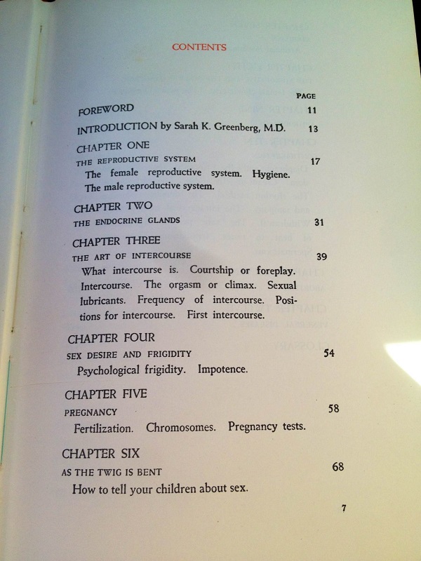 sex without fear contents