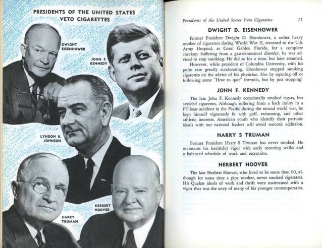 politicians that don't smoke