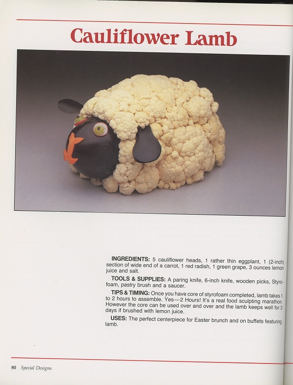 cauliflower sheep