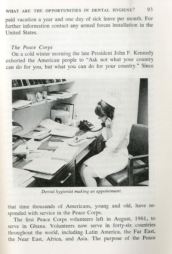 Dental hygienists in the Peace Corp