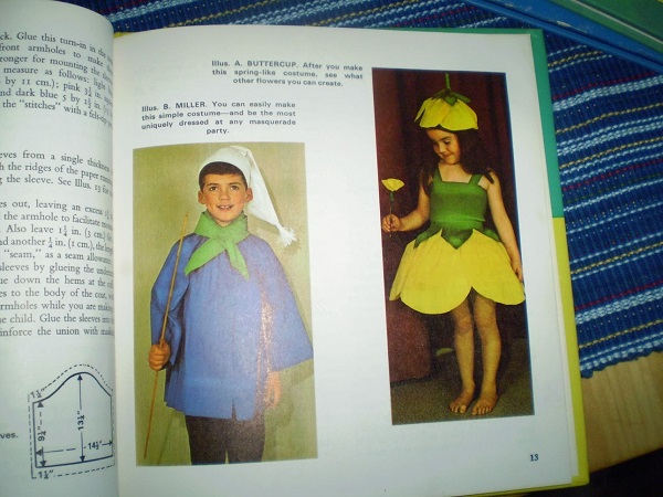 Elf and flower costumes