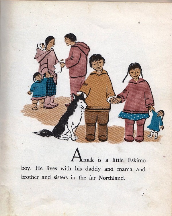 Amak is a little Eskimo