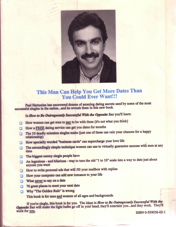 successful with the opposite sex back cover