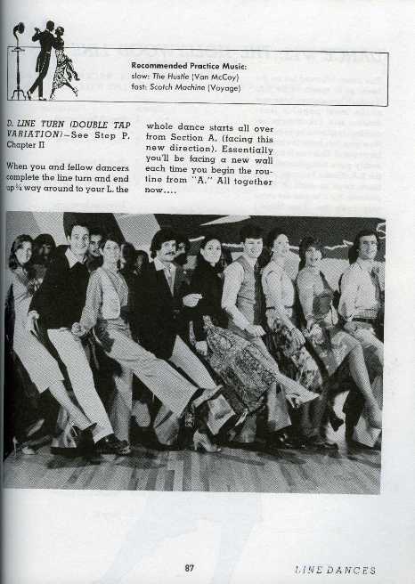 Disco Dancing line turn