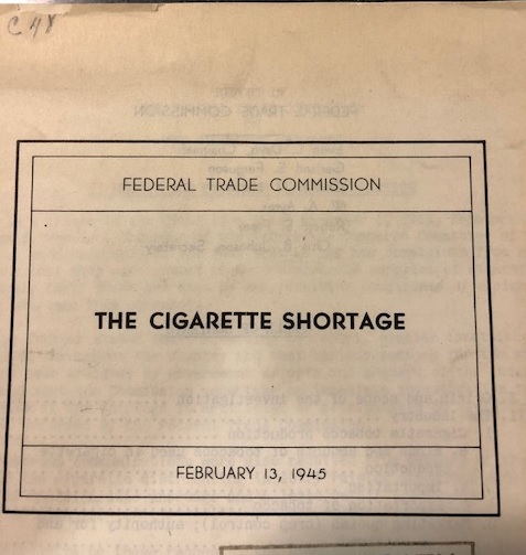 Cigarette Shortage cover