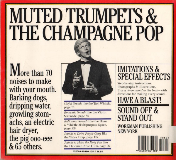 Mouth Sounds back cover