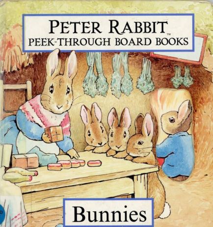peter rabbit board book cover