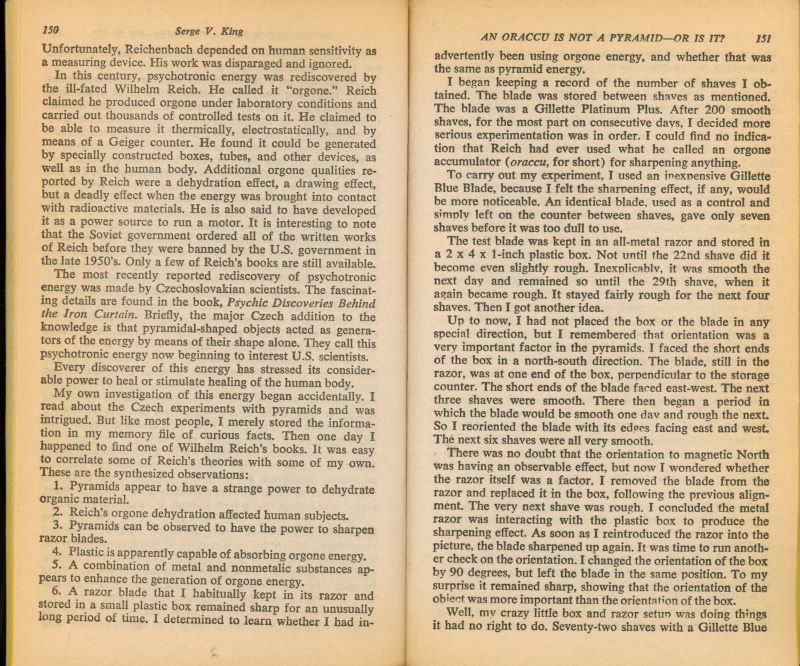 pyramids have strange powers