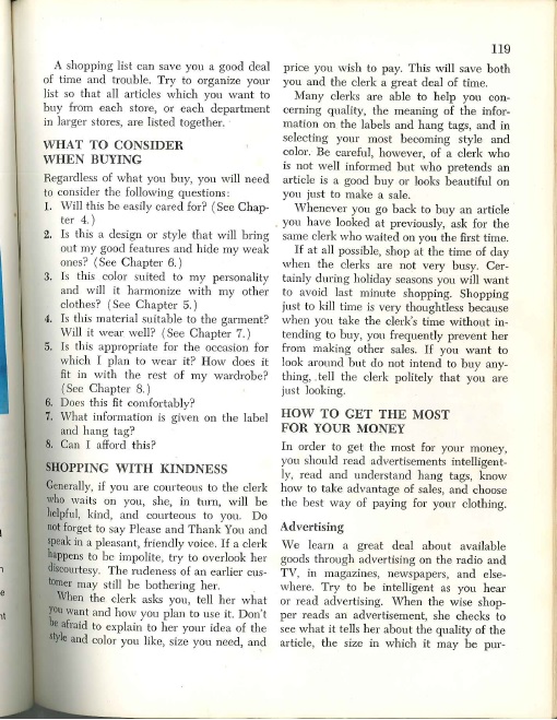 shopping with kindness