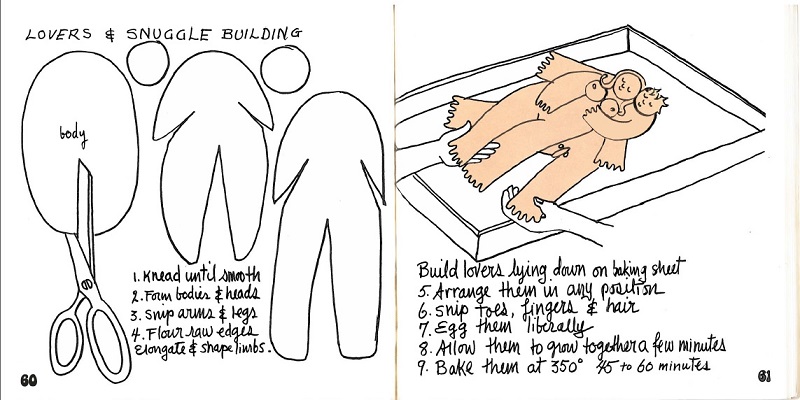 Lovers and snuggle building