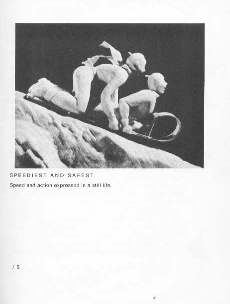 soap sculpture of a sled