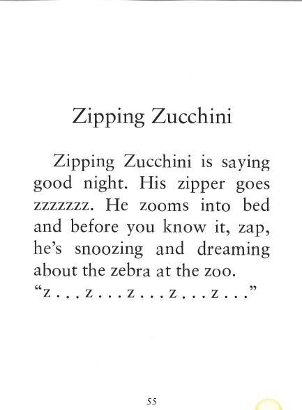 Zipping Zucchini