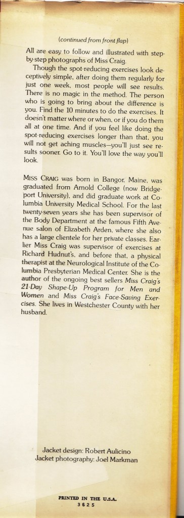 Spot Reducing back flap