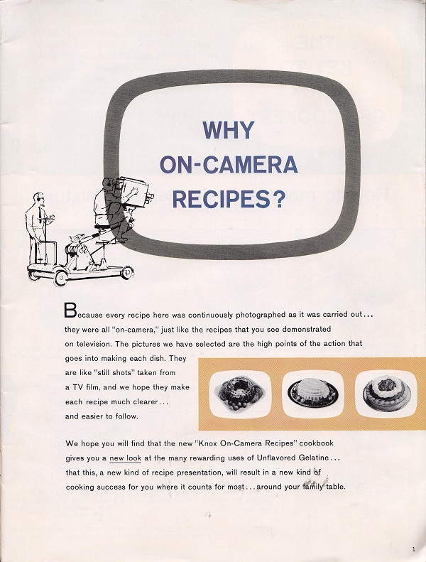 Why On-Camera Recipes?