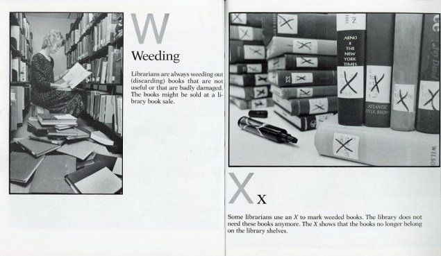 W is for weeding