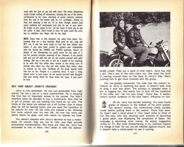 The leather jacket crowd