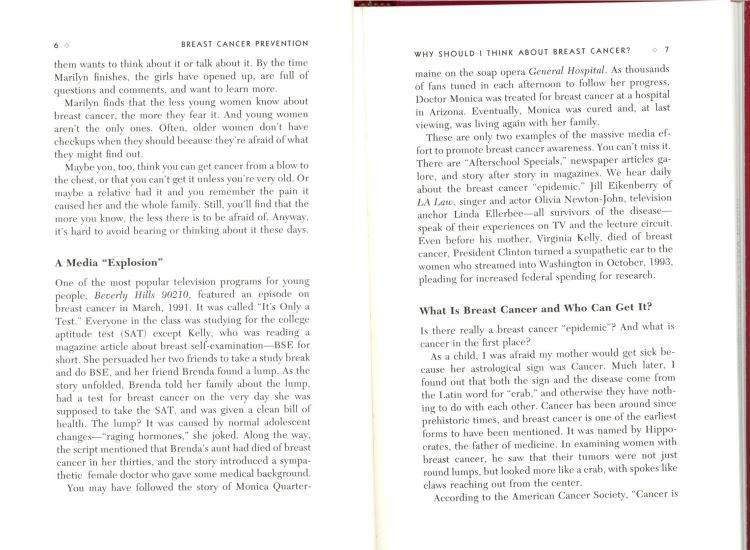 coping with breast cancer text